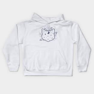 mystical cat Kids Hoodie